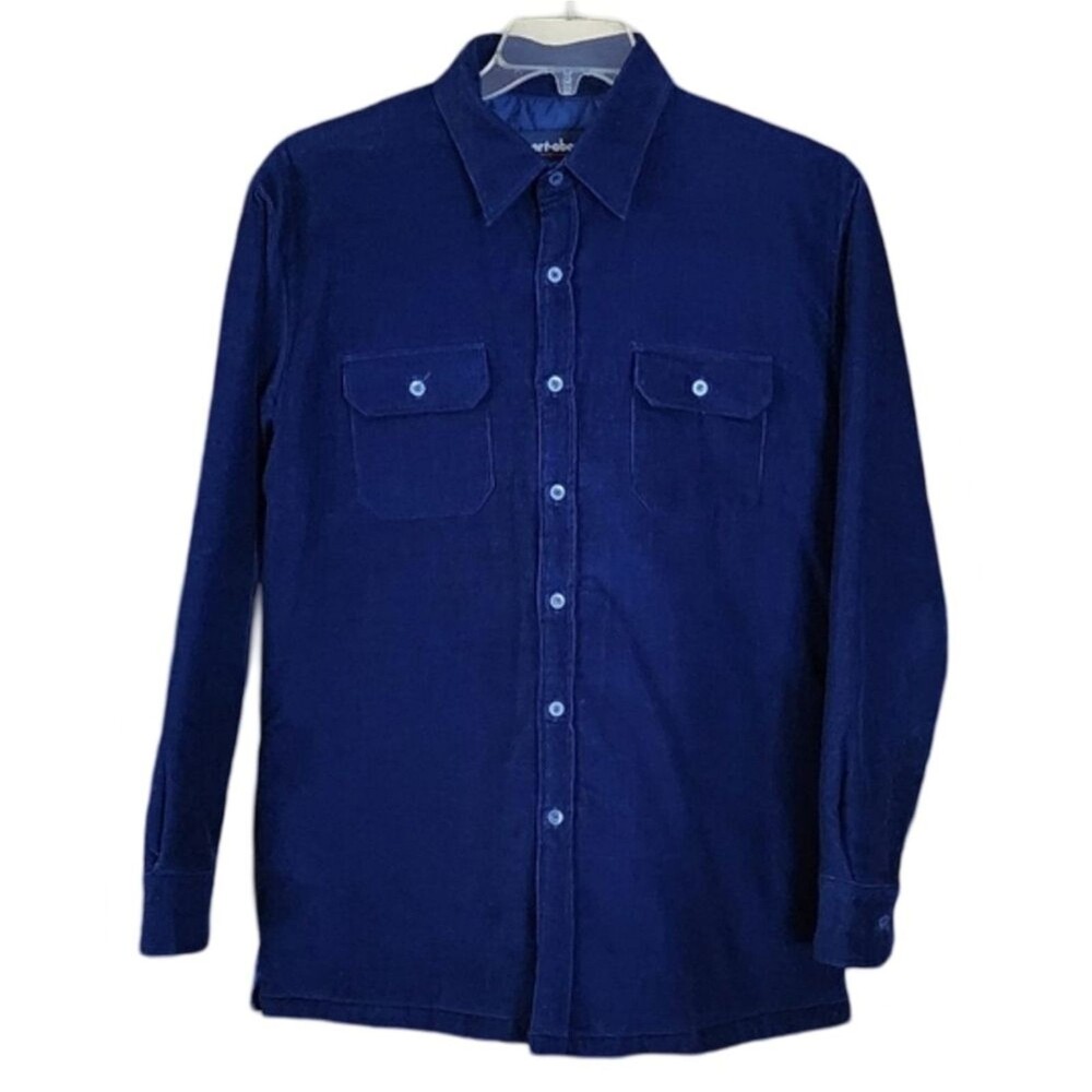 Sport-abouts Big Yank Navy Corduroy Shirt Jacket Men's Large‎